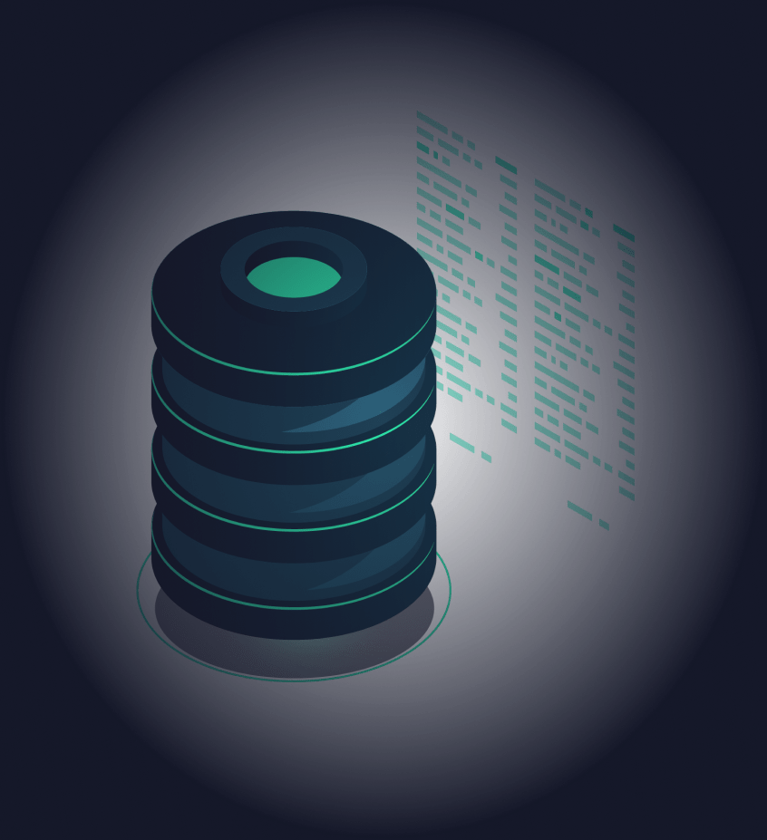 An illustration of a database
