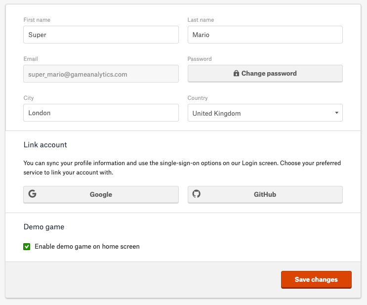 How To Manage Your Account Gameanalytics