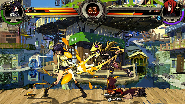 Skullgirls, a game adapted to blind users