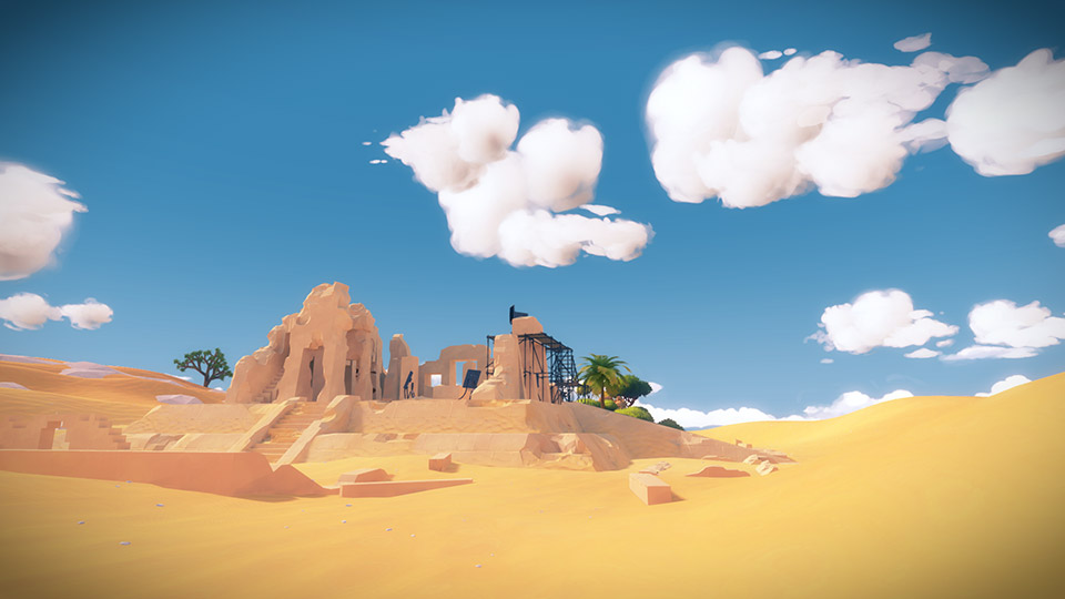 The Witness desert screenshot