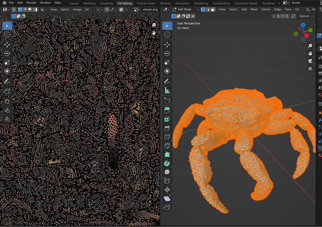 Crab 3D Model 