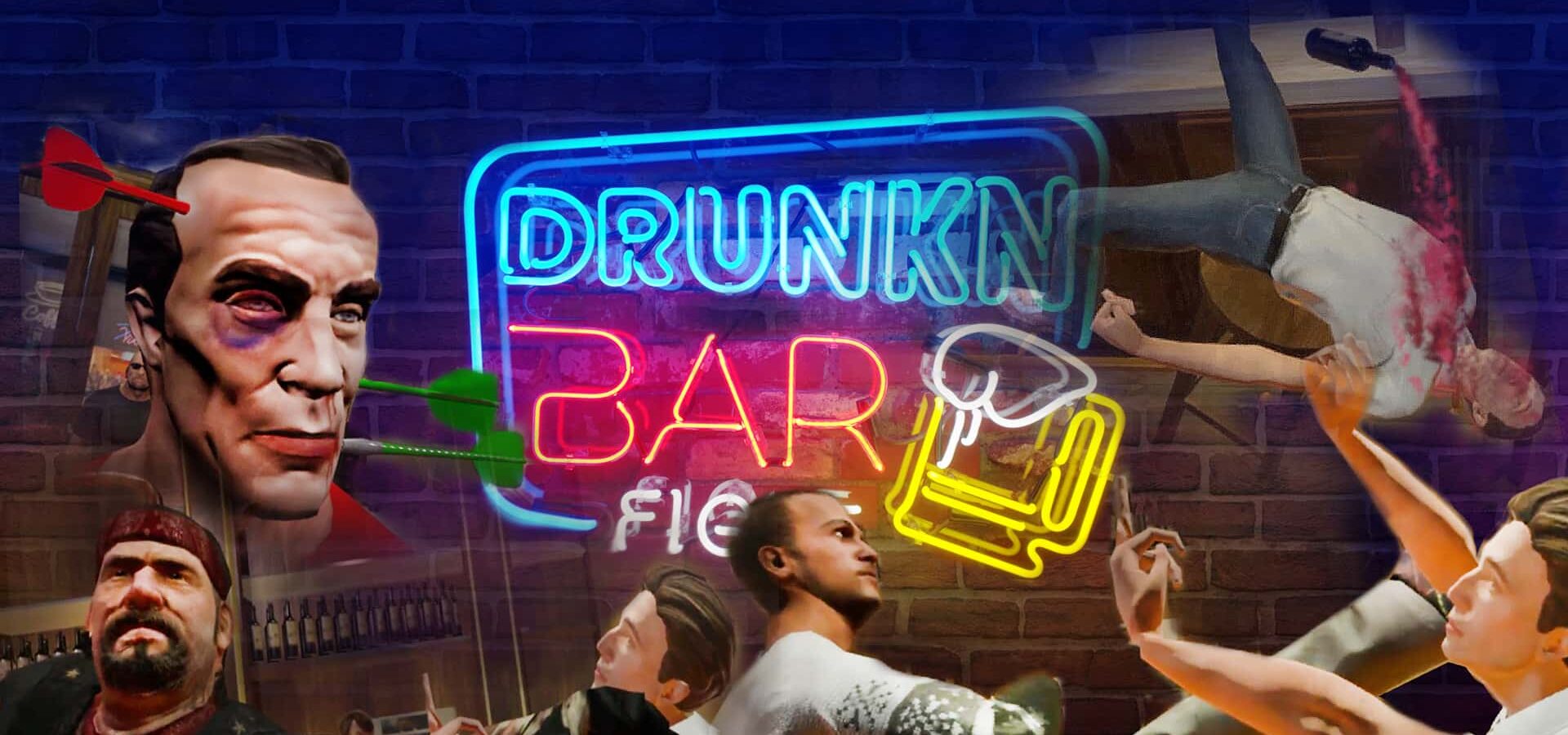 drunkn bar fight